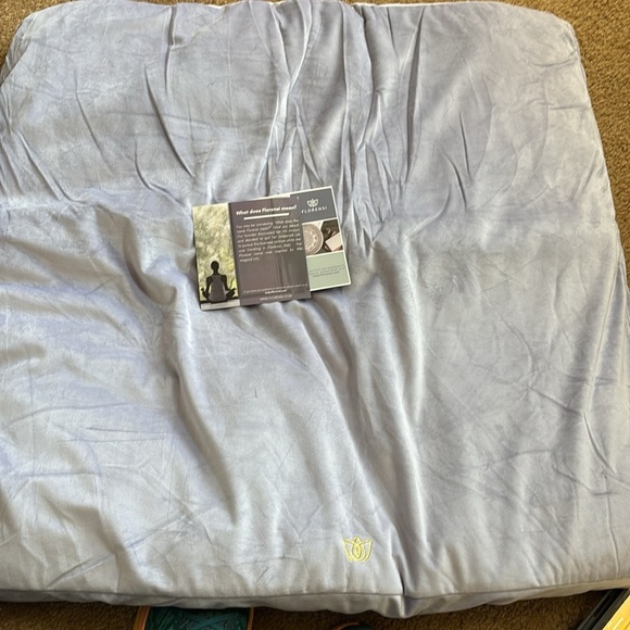 Florensi Meditation Mat Zabuton, Velvet Floor Meditation Cushions Yoga Cushion - Picture 9 of 10